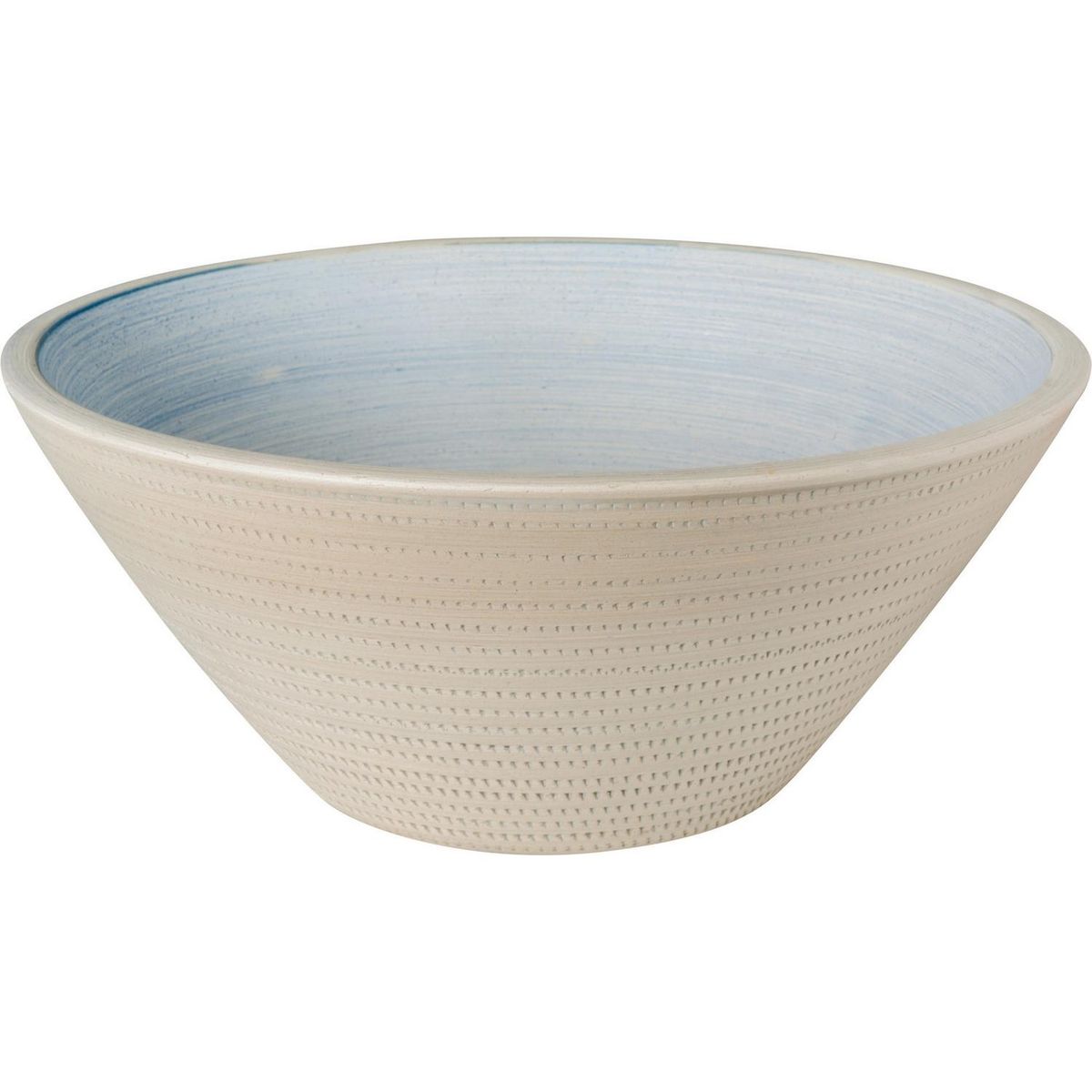 FANGO - Lavamanos Panal Forma Redonda Arcilla 35x14x41 cm Gris