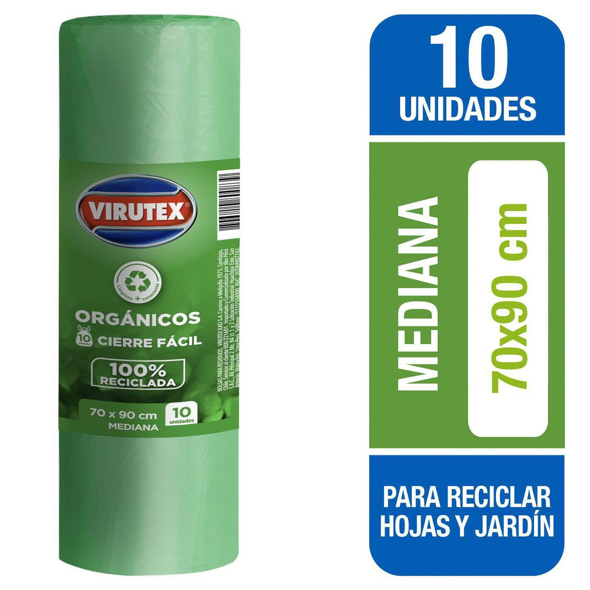 VIRUTEX -  79x90 cm 70 Litros 