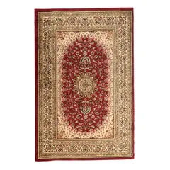 JUST HOME COLLECTION - Alfombra Carrera Clásica 133x190 cm Rojo