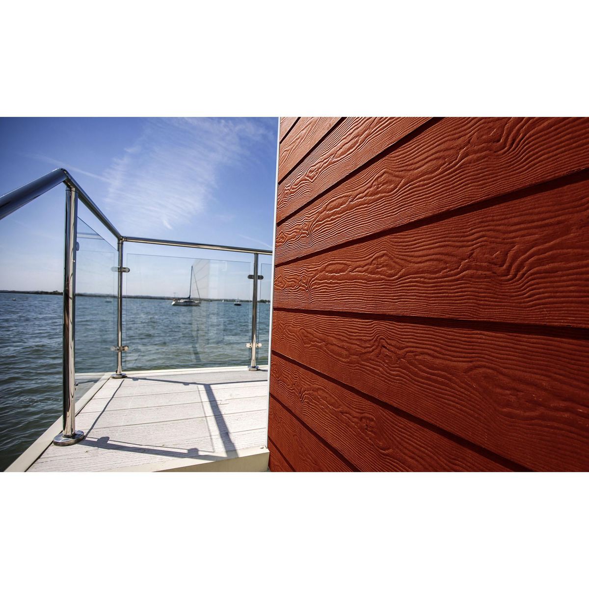 PIZARREÑO CEDRAL - Siding Fibrocemento Pizarreño Cedral Alerce 6mm 19x366cm