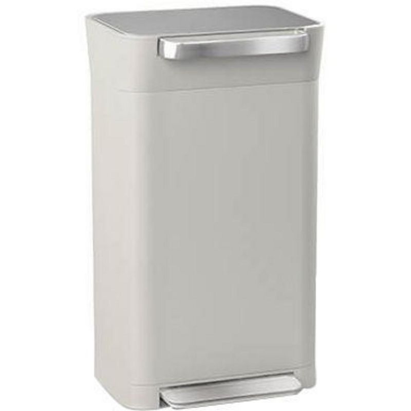 JOSEPH JOSEPH - Basurero 30 Litros Acero inoxidable Gris