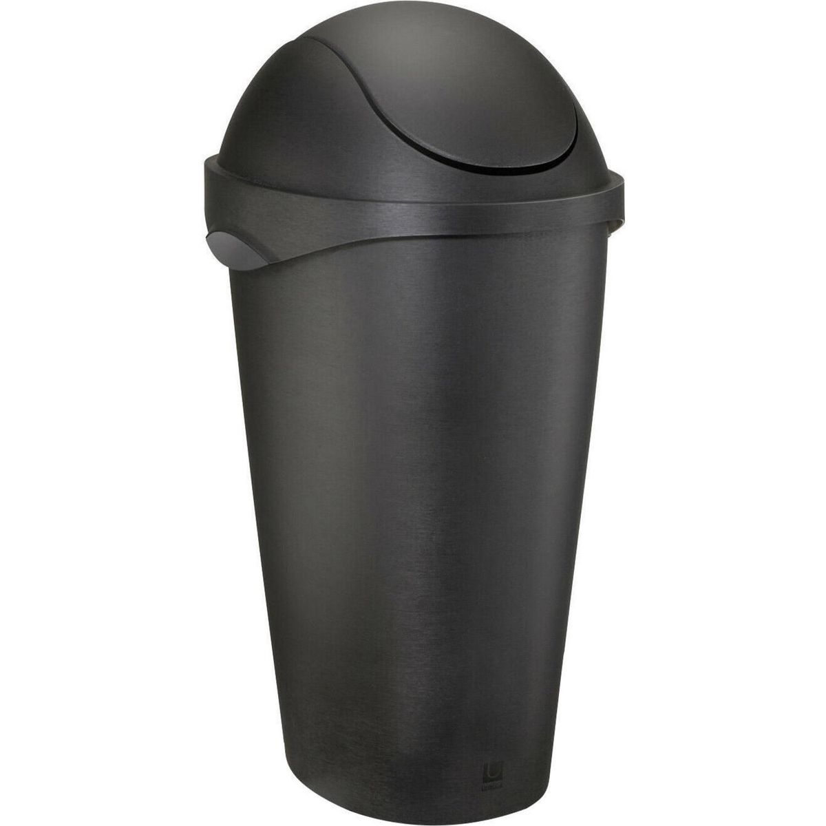 UMBRA - Basurero 45 Litros Acero inoxidable Negro