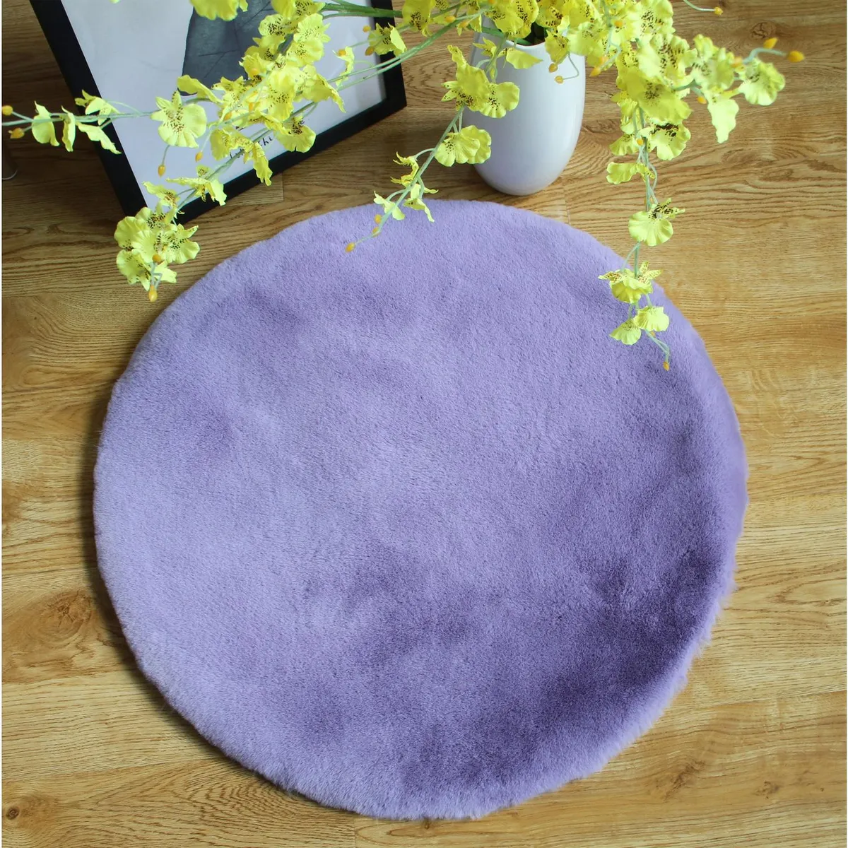 JUST HOME COLLECTION - Bajada de Cama Redonda Rabbit