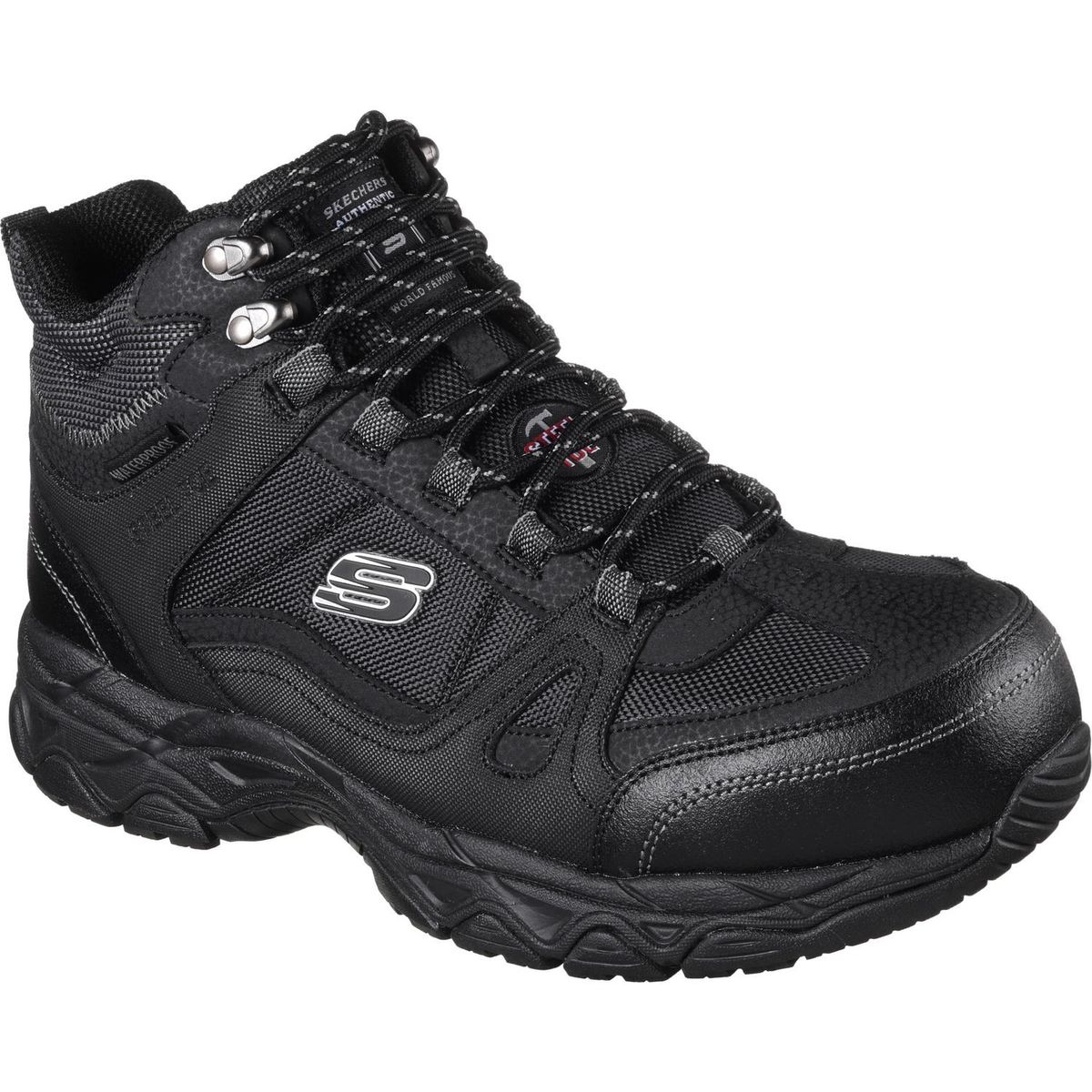 SKECHERS WORK - Zapato de Trabajo Hombre Ledom BLK