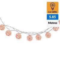 Guirnalda 220V bola cobre 20 luces