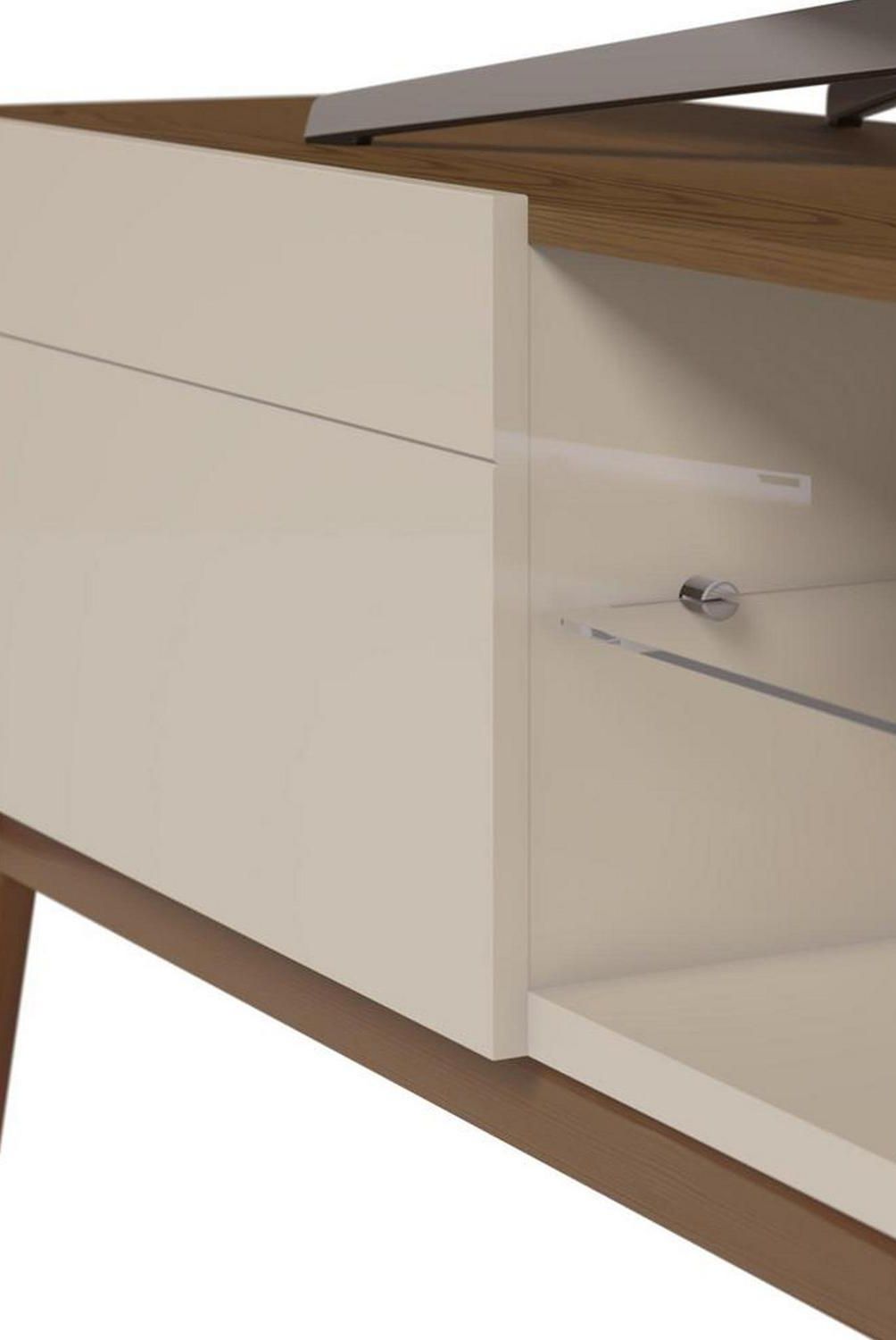 ALTAVISION - Rack 60 " Classic Blanco/Café 40x52x146 cm