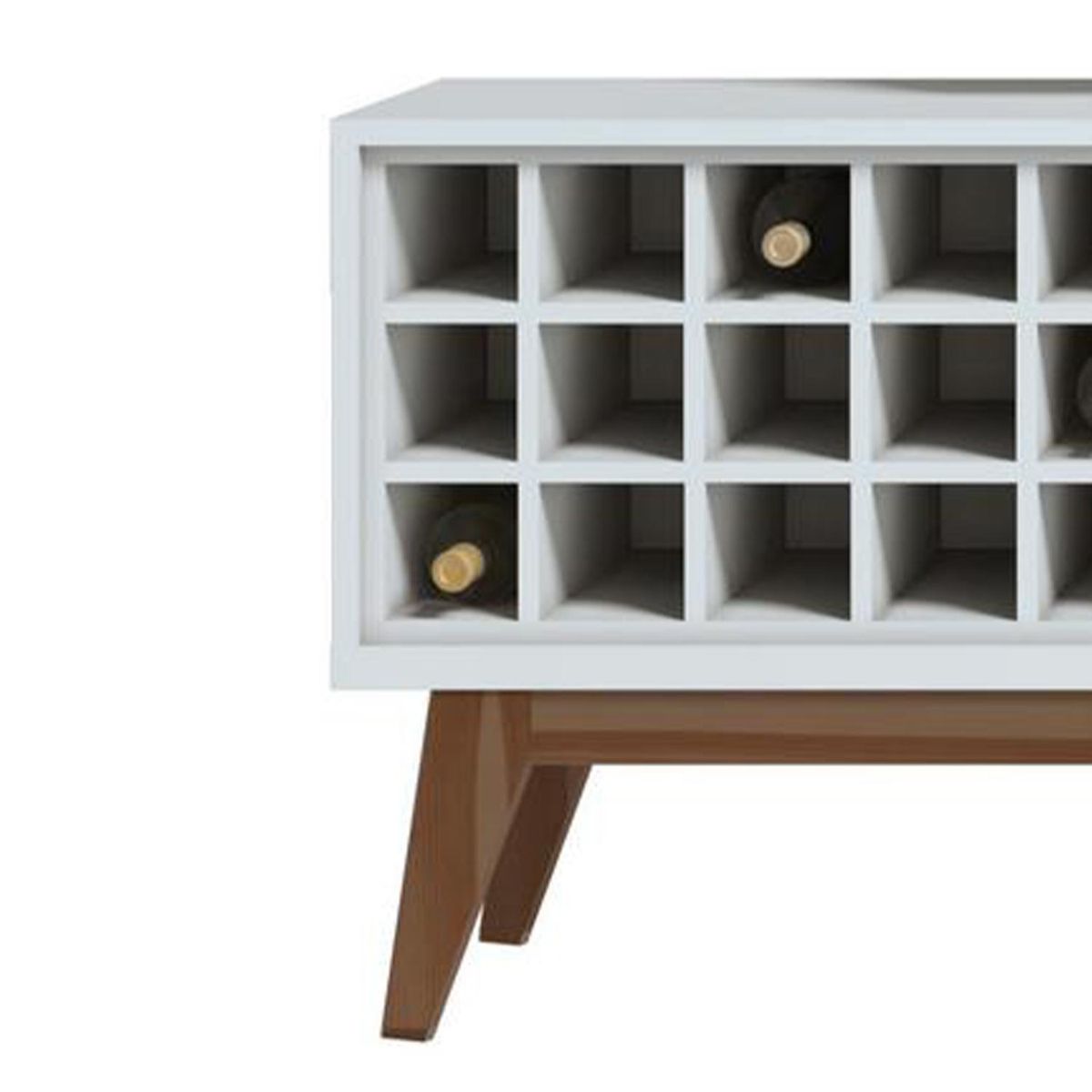 ALTAVISION - Rack 60 " Classic Blanco 40x52x180 cm