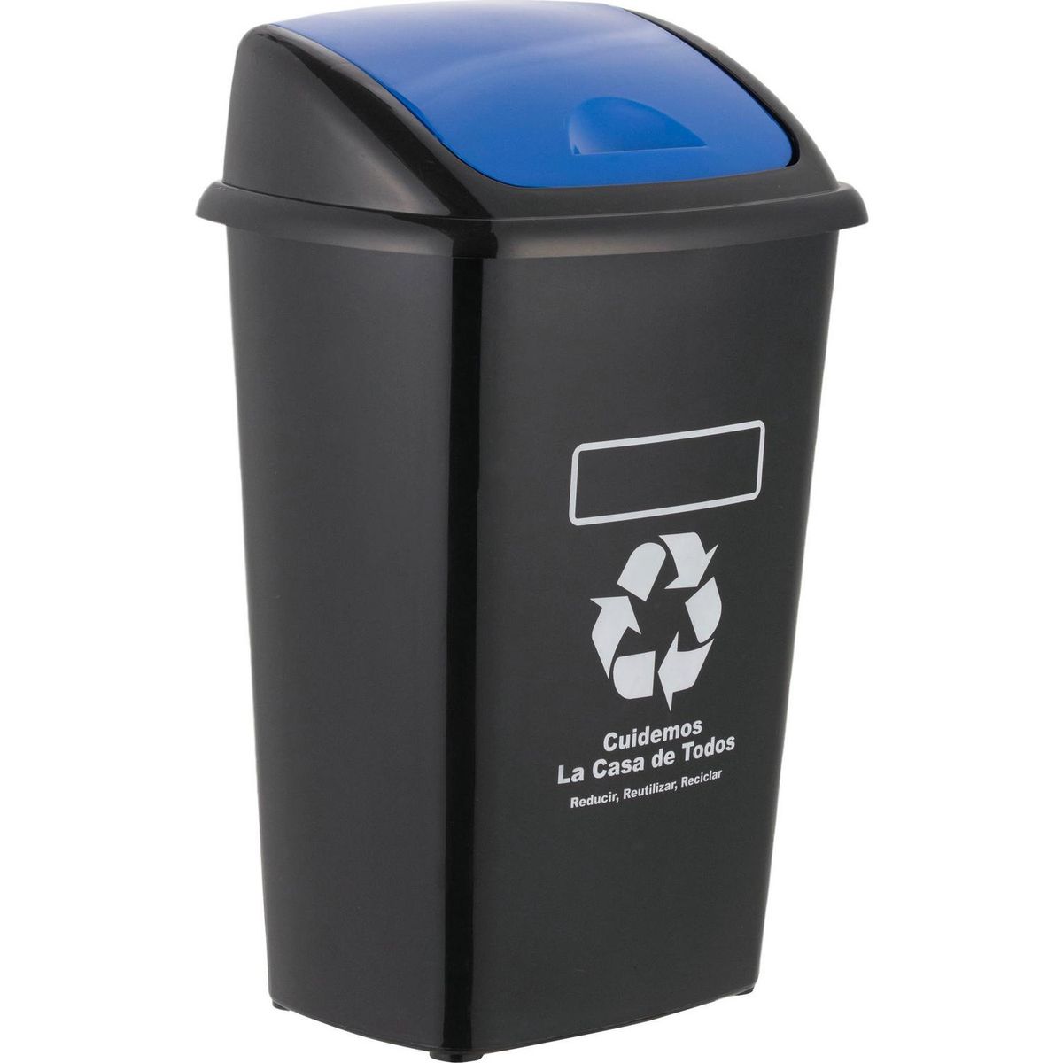 SOGA - Basurero 30 Litros Plástico Negro