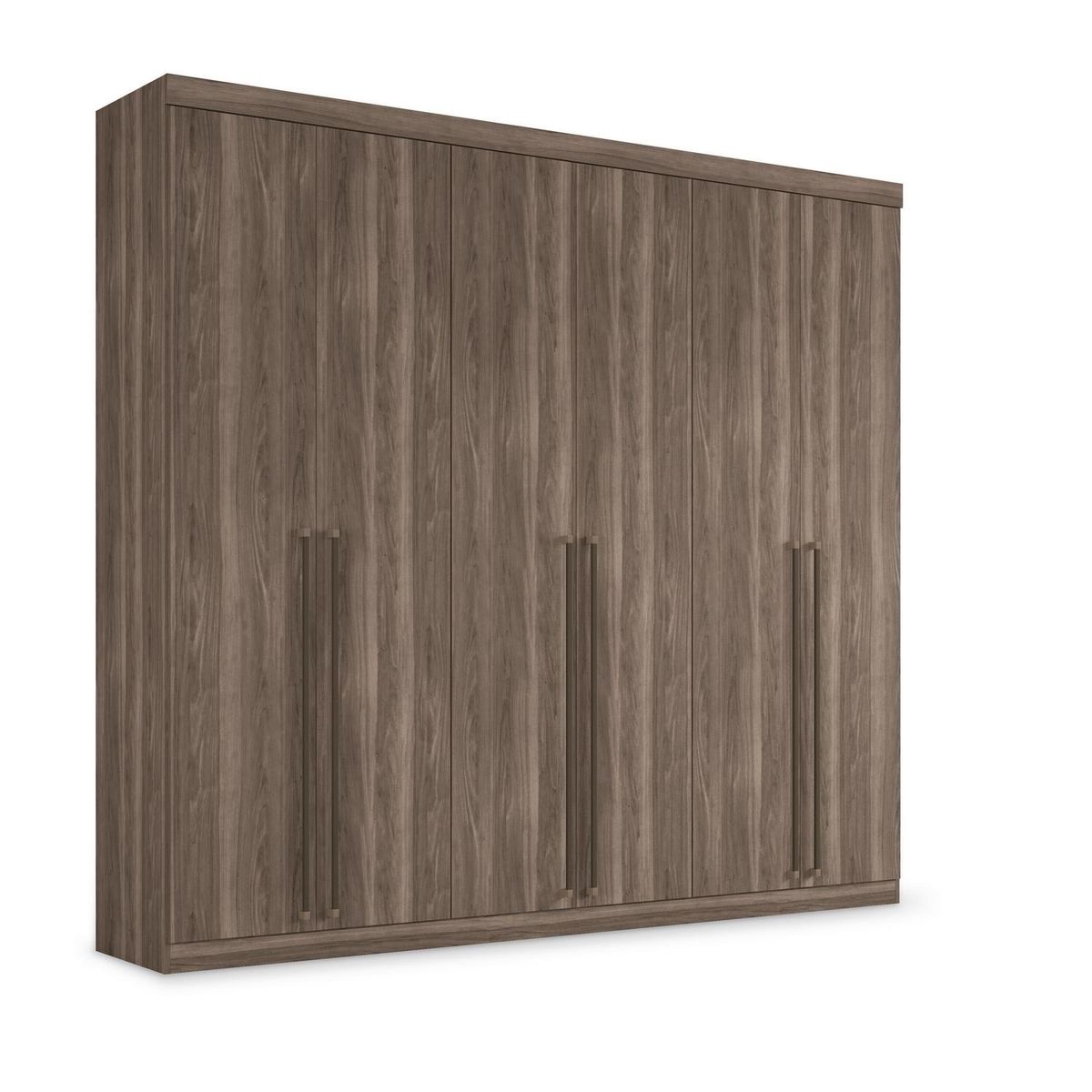 ALTAVISION - Clóset Imaginare 6 Puerta(s) 4 Cajón(es) 7 Repisa(s) 240x219x46 cm Café