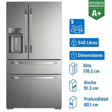 Refrigerador Multidoor No Frost 540 Litros Inox Advantage Plus 7790