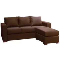 DKORA - Sofá seccional lima 188x136x77 cm
