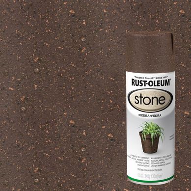 Aerosol rust-oleum stone piedra marrn 340 gramos