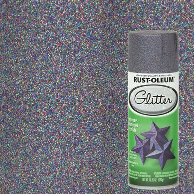 Aerosol specialty glitter brillantina prpura multiculor 290 gramos