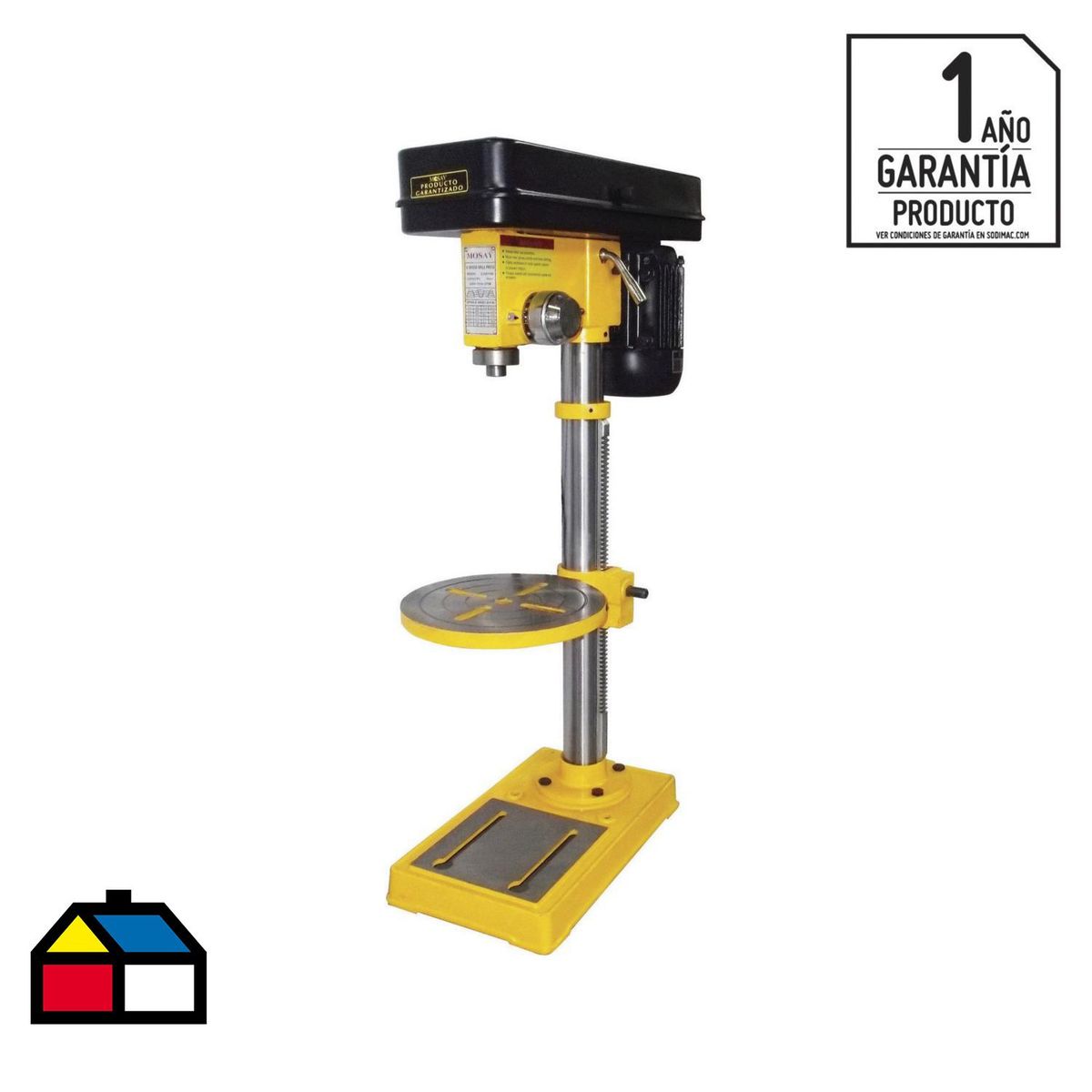 MOSAY - Taladro Pedestal Eléctrico 16 Mm 370W