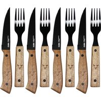 Set cuchillos + Tenedores 8 Piezas