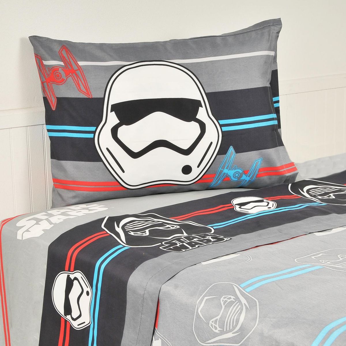 DISNEY - Sábana Star Wars 1.5 plazas Multicolor