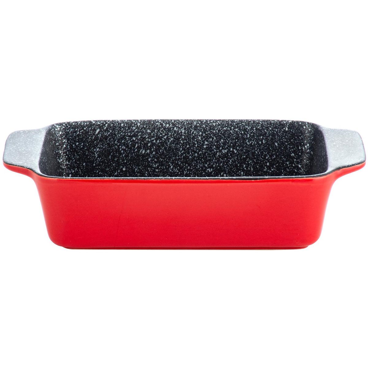 TRENTO - Asadera Trento Roja Rectangular 1.5 Litros 38x21.5 Cm