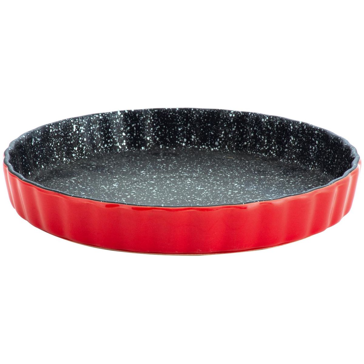 TRENTO - Budinera Trento Roja 1.3 Litros Horno Redonda 24 Cm