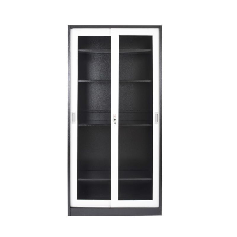MALETEK - Estante Acero 5 Nivel(es) 45x185x45 cm Negro