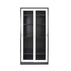 MALETEK - Estante Acero 5 Nivel(es) 45x185x45 cm Negro