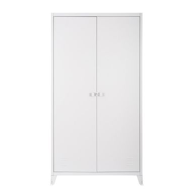 Ropero 2 cuerpos 2 puertas metlico 170x90x45 cm
