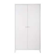 MALETEK - Clóset 2 Puerta(s) 6 Repisa(s) 90xx45 cm Gris