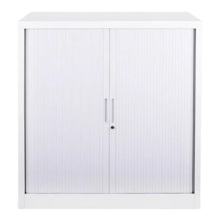 Gabinete Metálico Puerta Tambor 90X45 Cm Almacenamiento Oficina