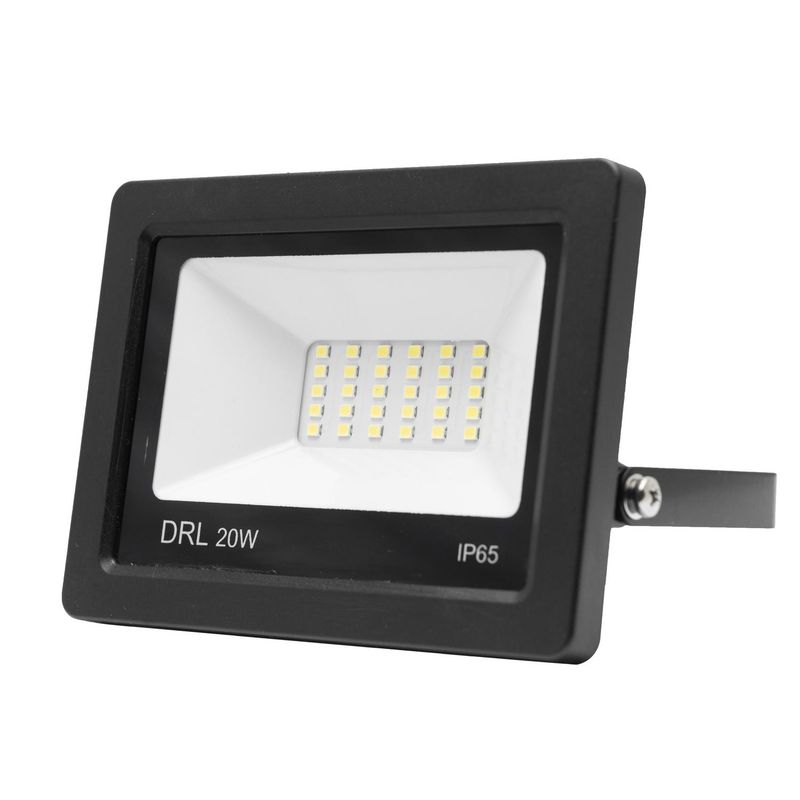 DRL - Reflector Led ultra plano 20 W luz día
