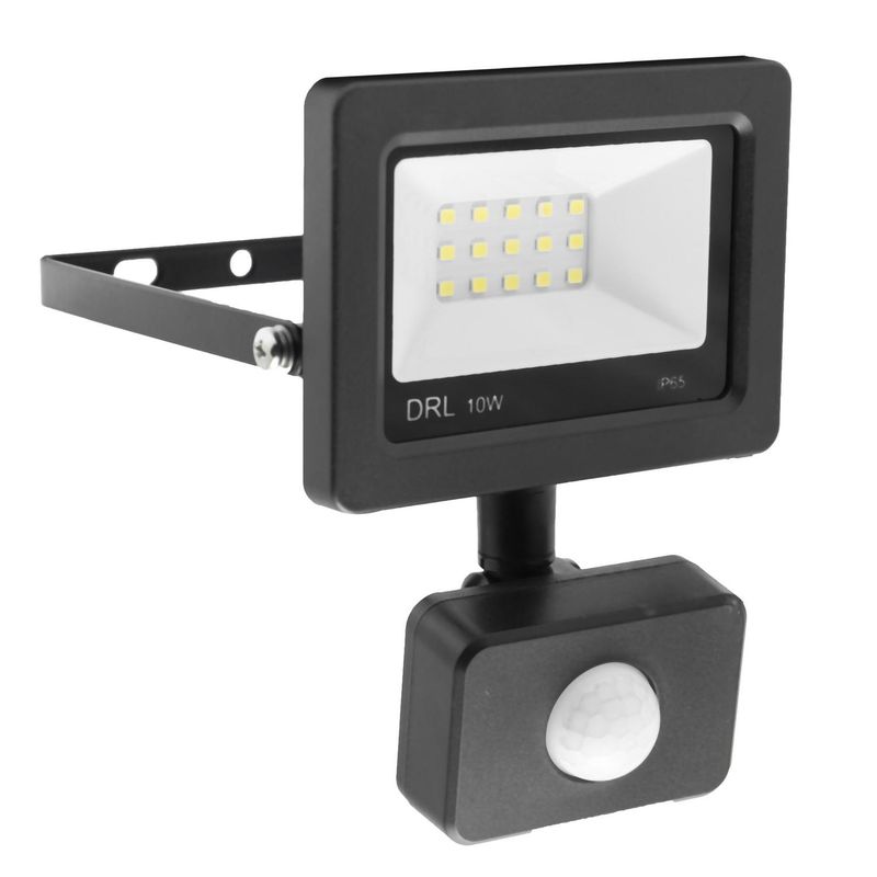DRL - Reflector Led ultra plano con sensor 10 W luz día