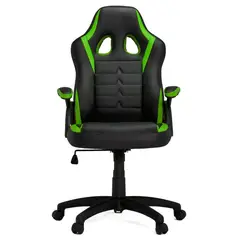 NIBIO - Silla Gamer 124x60x64 cm Negro/Verde