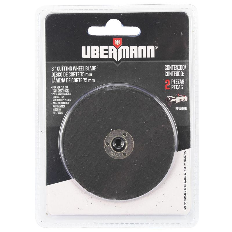 UBERMANN - Disco de corte 2 Piezas