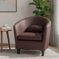 Poltrona 1 cuerpo PCY010N2SB 78x77x71 cm Café