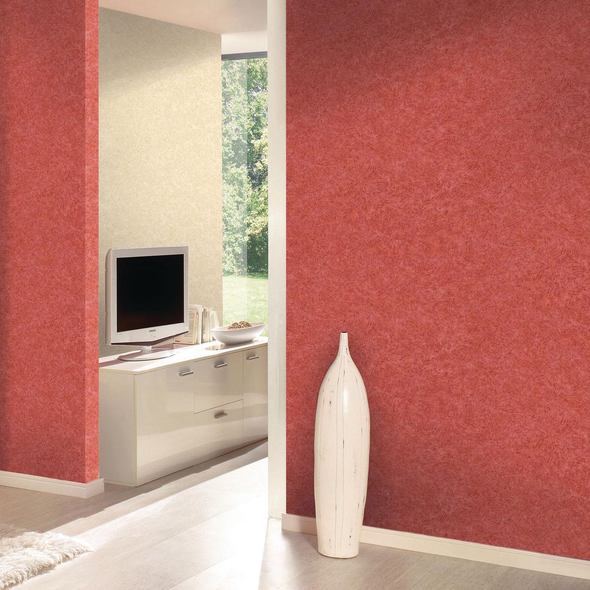 MURESCO - Papel Mural Pietra Rojo 5 m2