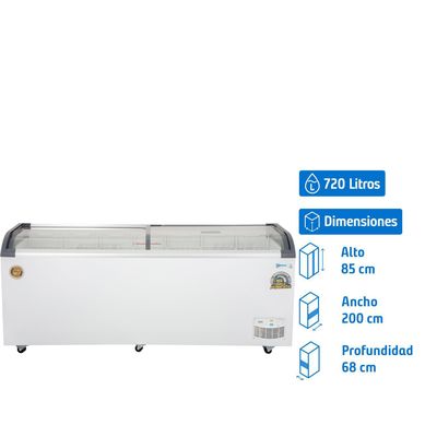 Freezer Horizontal 720 Litros Blanco CTV-720Q