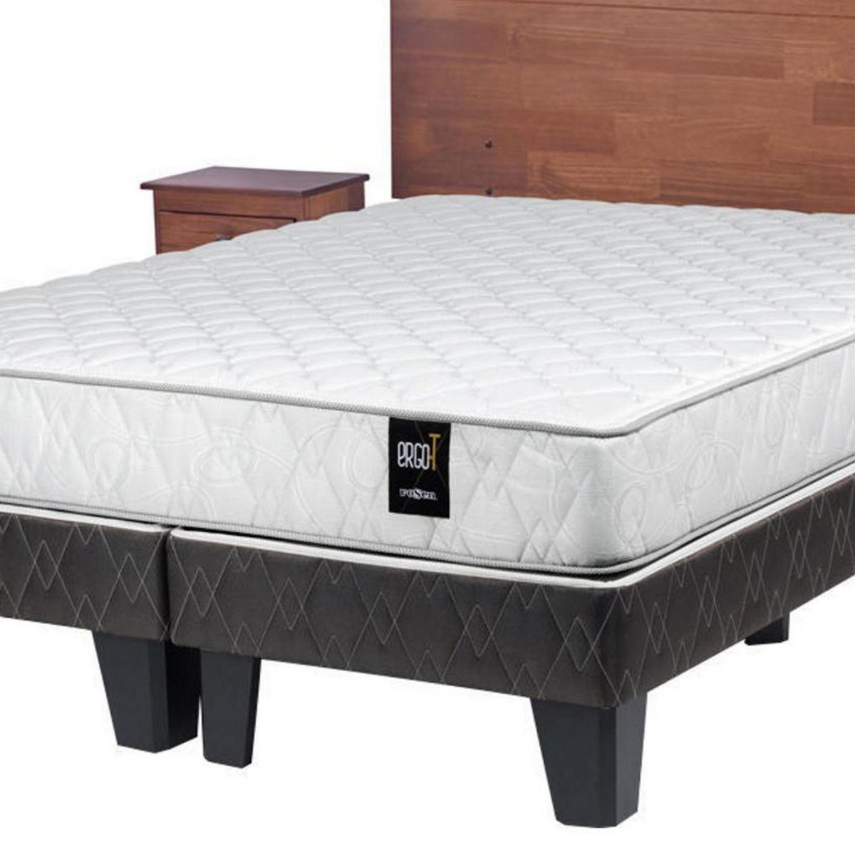 ROSEN - Cama europea 2 plazas long + muebles