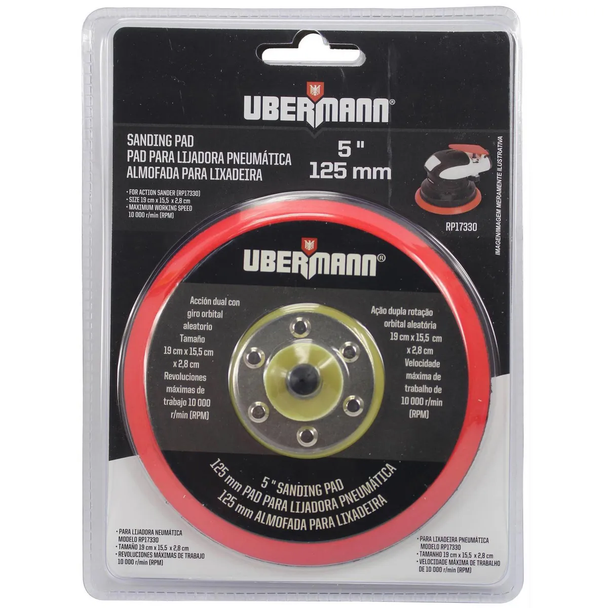 UBERMANN - Soporte para lija 11DD651