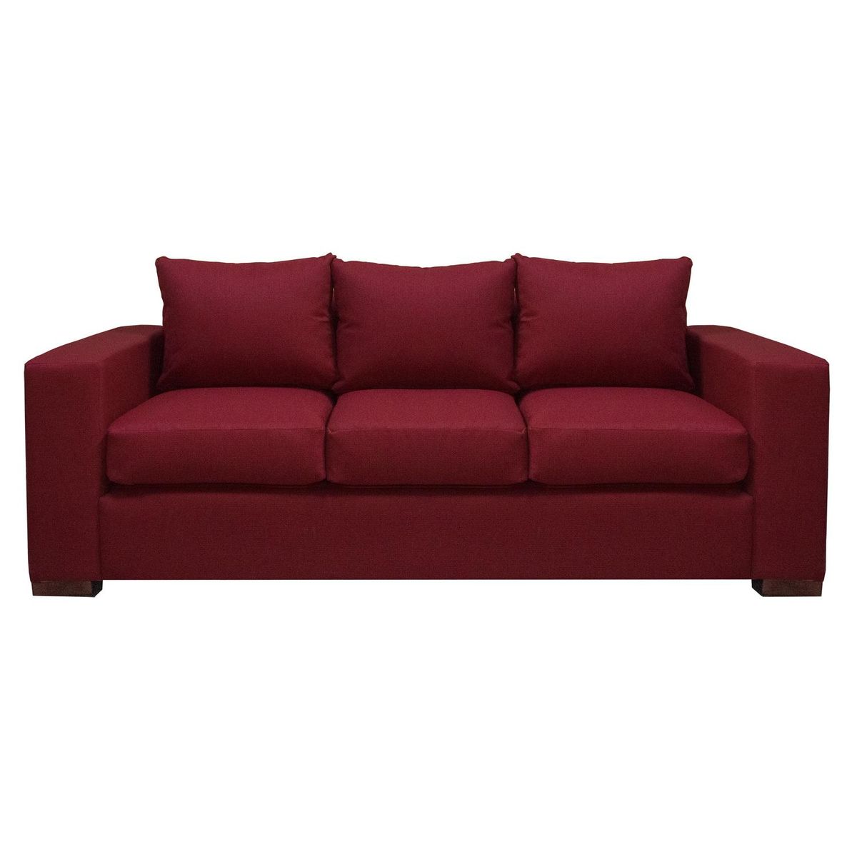 DKORA - Sofá 3 cuerpos connor 188x77x76 cm