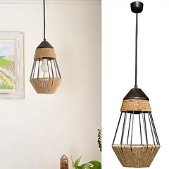 CAROLD STEVENS - Lámpara colgante tea metal 1 luz E27