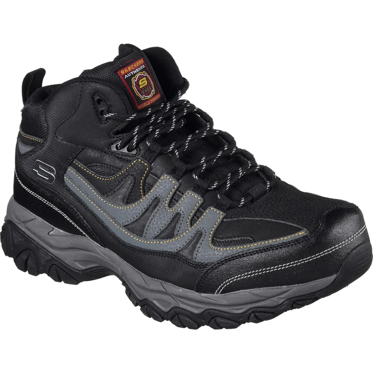 SKECHERS WORK - Zapato de Trabajo Hombre Hold Rebem