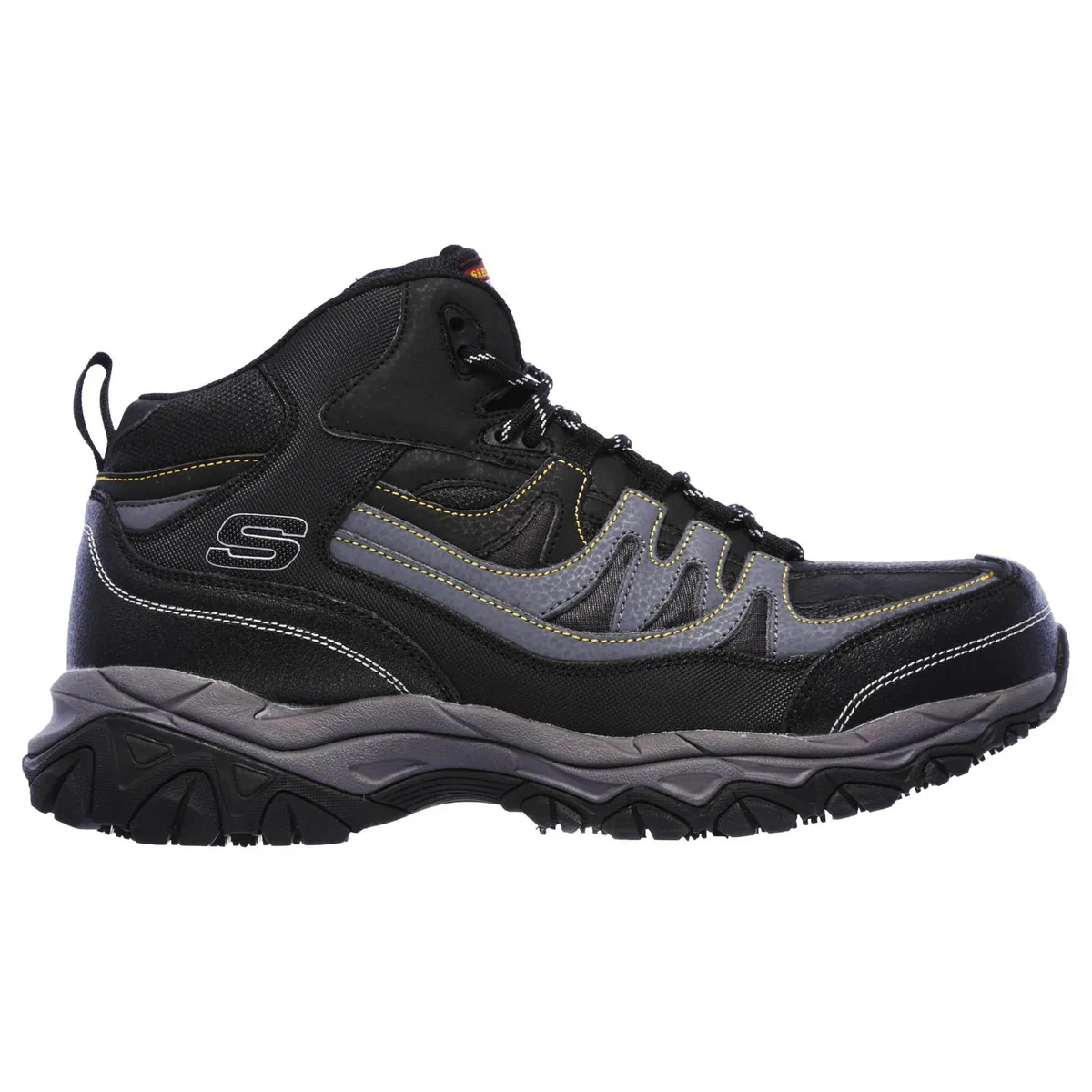 SKECHERS WORK - Zapato de Trabajo Hombre Hold Rebem