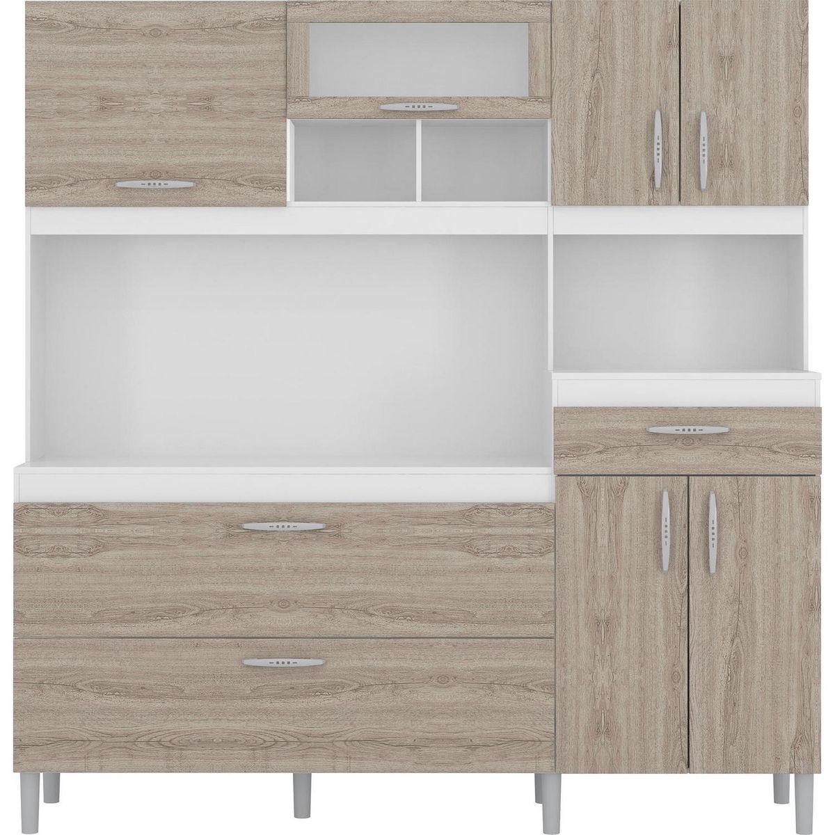 VEKKAHOME - Kit Mueble De Cocina Segovia