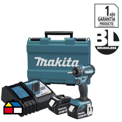 Taladro inalmbrico atornillador 1/4 mm 18V + 2 bateras