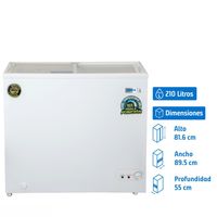 Freezer Horizontal 210 Litros Blanco Dual CTV-210