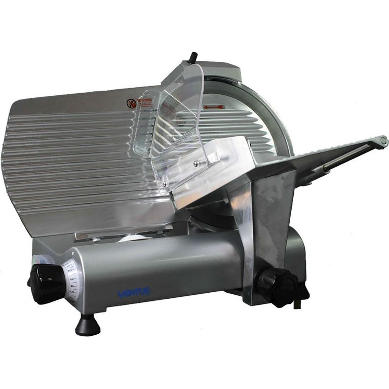 VENTUS Cortadora De Fiambres Eléctrica 25 Cm Uso Doméstico 200W