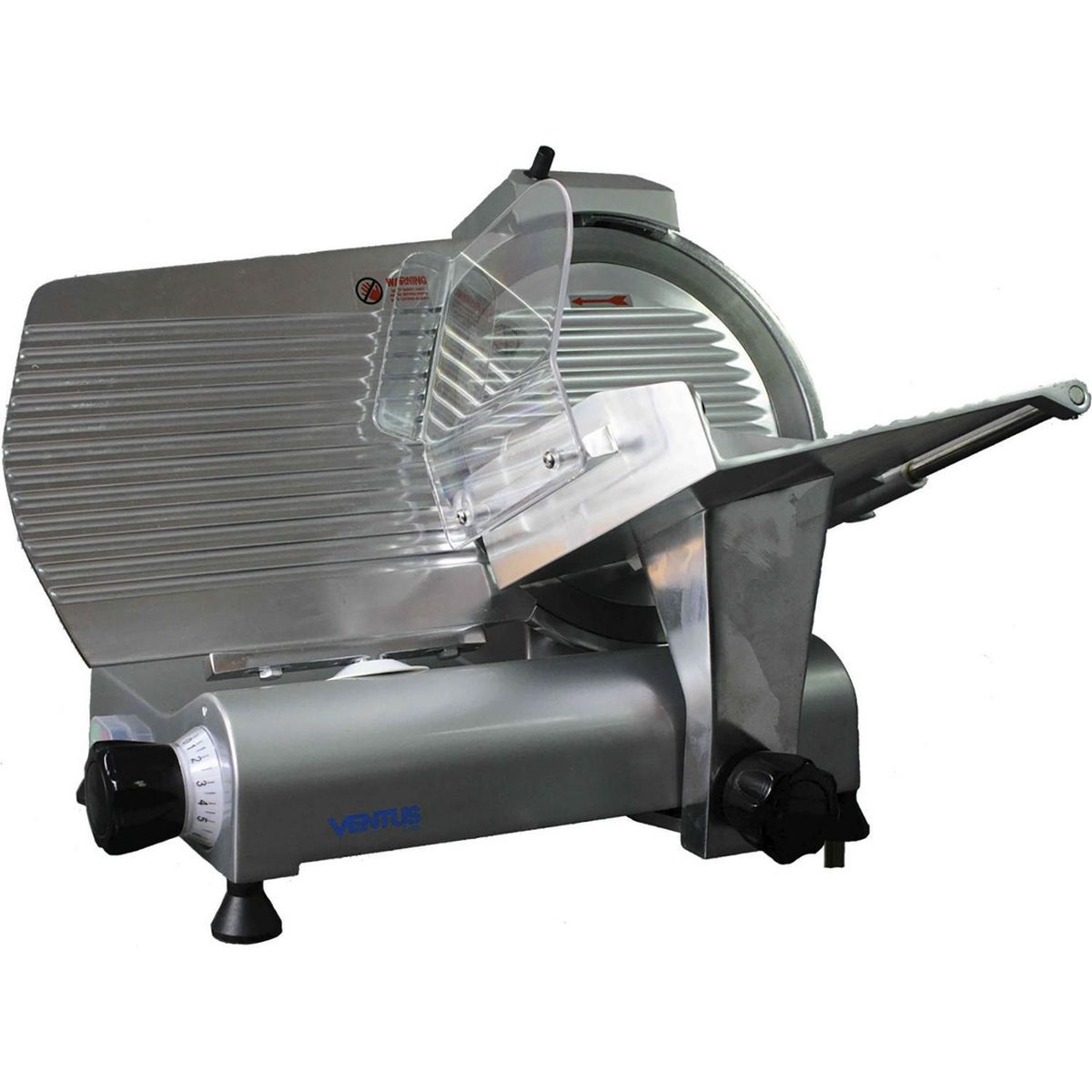 VENTUS - Cortadora De Fiambres Eléctrica 25 Cm Uso Doméstico 200W