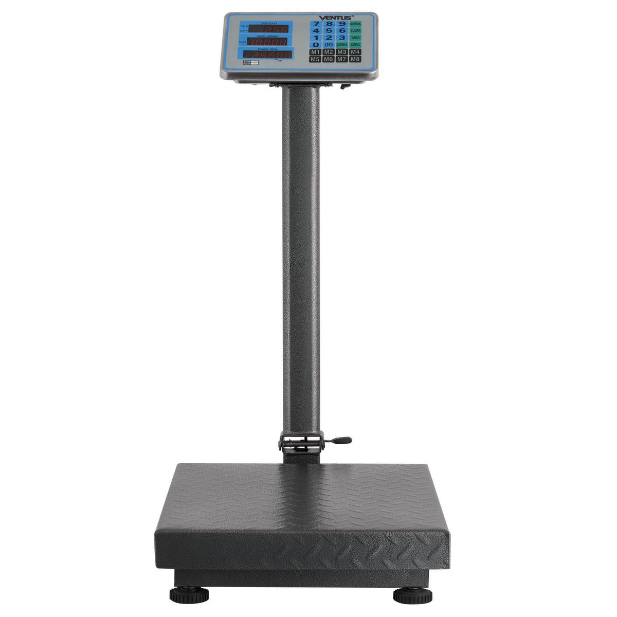 VENTUS - Balanza 300 kilos de acero diamantado