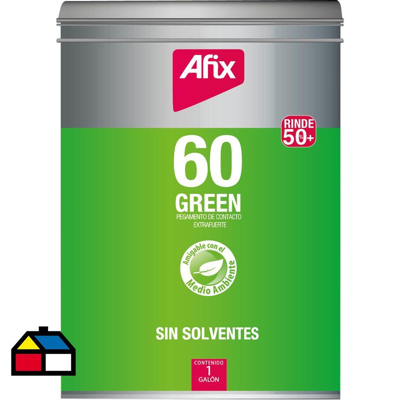 ARTECOLA - Afix 60 green galón 3.8 litros