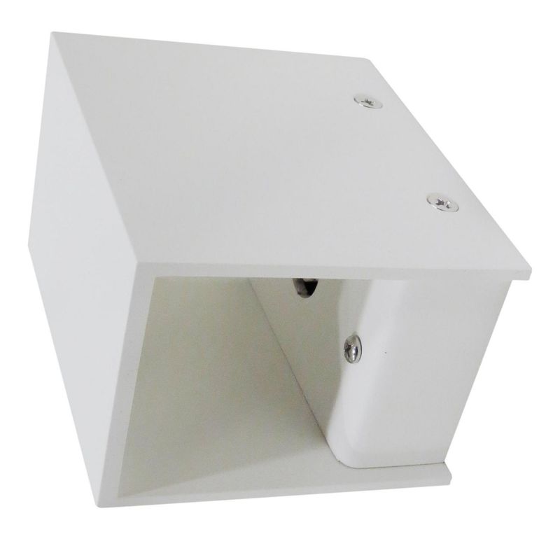 BP ILUMINACION - Aplique cuadrado 40w blanco mate