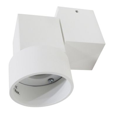 Foco sobrepuesto 50w Blanco Mate Gu10 IP20