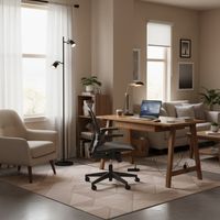 Lámpara de Pie Aurus Negro 8x73 cm